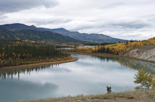 Takhini River north of Whitehorse, Yukon 